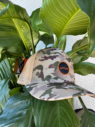 Camo Circle Patch Hat
