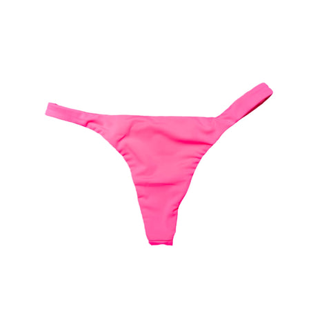 Neon Pink Bali Thong bikini bottom 